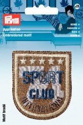 Applikation Patch Sport Club 