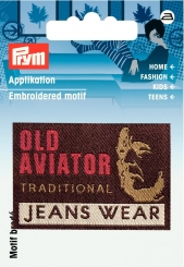 Applikation Label OLD AVIATOR 